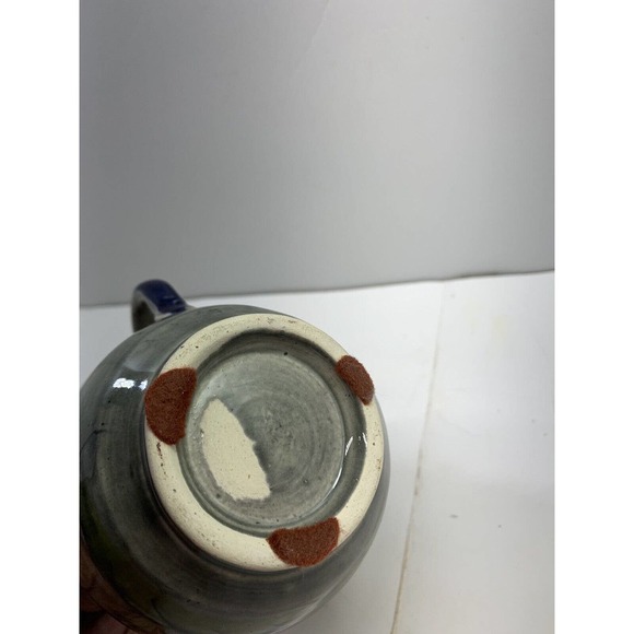 Mexican Folk Tonala Pottery art puerto vallarta vase creamer pitcher Bird - Picture 8 of 9